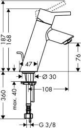 Фото Комплект смесителей Hansgrohe Talis S2 (32440000/32040000) хром