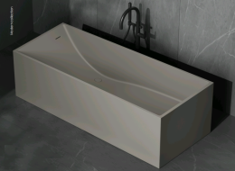 Фото Ванна из литьевого мрамора 180 см DEA Design Modern (DD8607 1800 5) графит