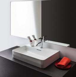 Раковина Laufen Val 8.1028.3.000.108.1 60 с 3 отверстиями для смесителей