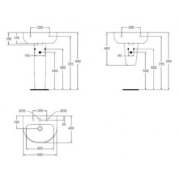 Раковина Ideal Standard Playa J491201