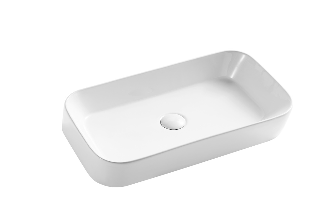 Фото Раковина накладная 56,5 см Esbano (ESRNCUAD) белый