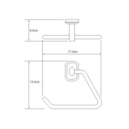 Полотенцедержатель WasserKRAFT Oder 3061, треугольник