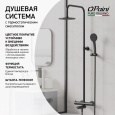 Душевая система Paini Cox 78YO687TH1KM черный