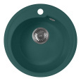 000-Мойка кухонная AquaGranitEx M-45 (305) зеленый