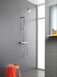 Фото Душевая система Jacob Delafon Moxie E5798-CP с термостатом