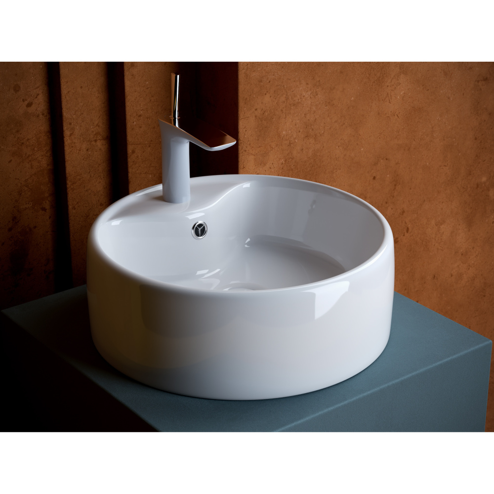 Накладная раковина Ceramicanova Element CN5027 40см круглая