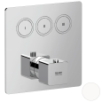 Смеситель термостатический для душа Remer Absolute AU99D3KBBO, белый матовый