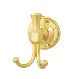 Фото Migliore Fortuna 27711 Крючок двойной, золото