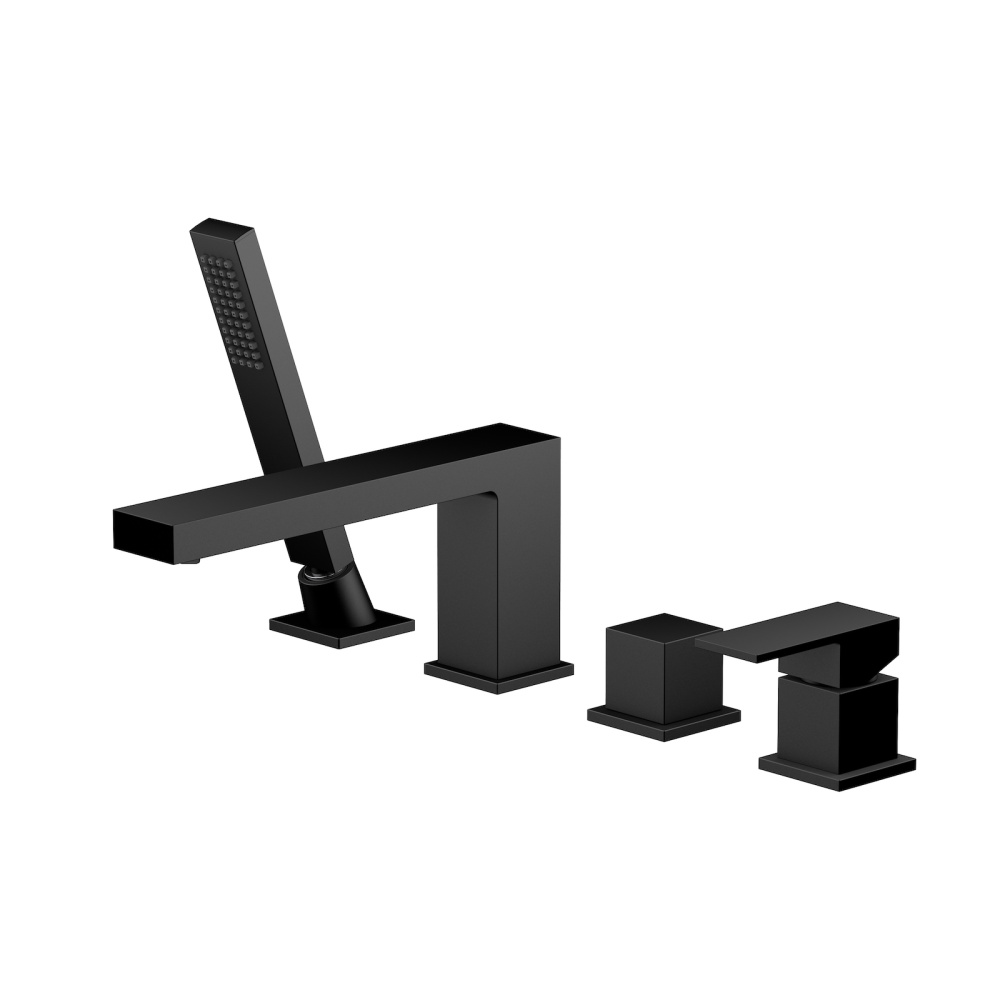 Фото Смеситель для ванны с душем, врезной Timo Selene 2130/03Y черный