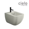 Ceramica CIELO Shui Comfort SHCOBS PM - Биде подвесное 55*37 см, с отверстием для смесителя (Pomice)