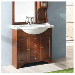 Тумба для комплекта Eban Eleonora 85 (FBSEL086-N noce*6) орех