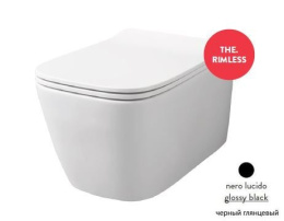 Подвесной унитаз ArtCeram A16 (ASV003 03 00) черный глянцевый