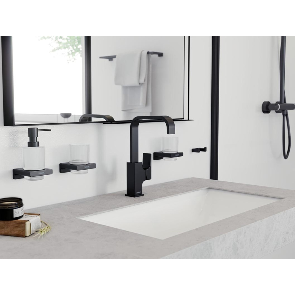 Смеситель для раковины Hansgrohe Metropol (32511670) черный матовый
