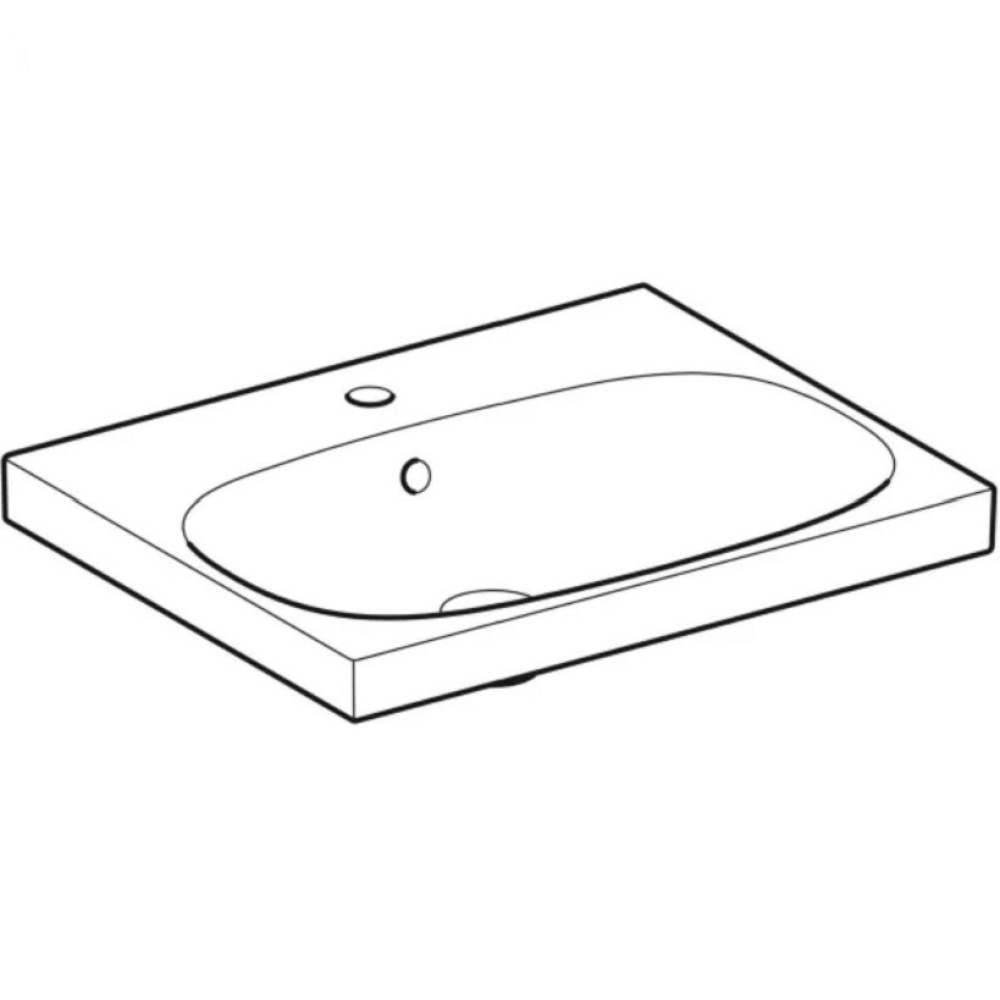 Geberit Acanto 500.620.01.2 Раковина, подвесная