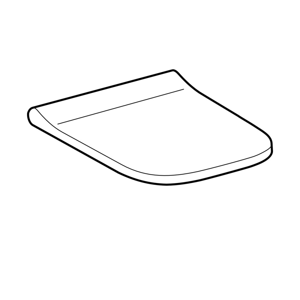 Geberit Smyle 500.238.01.1 Сиденье с крышкой, для унитаза