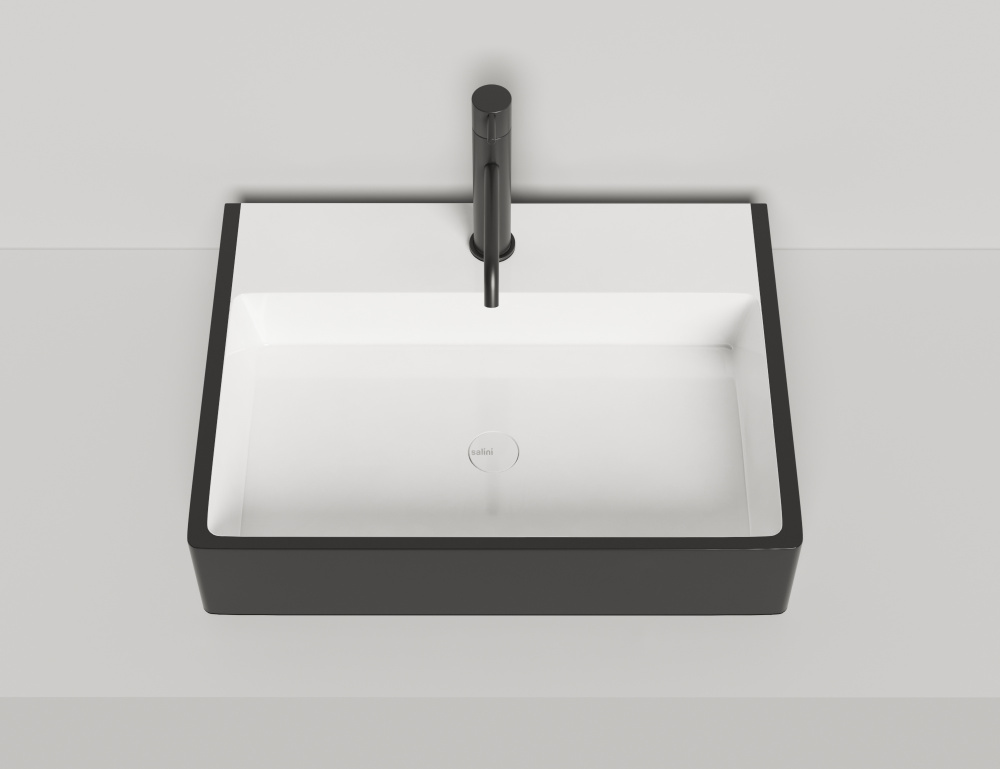 Раковина накладная Salini Ottavia (1103101GRH) белый