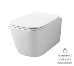Подвесной унитаз ArtCeram A16 (ASV001 05 00) белый матовый