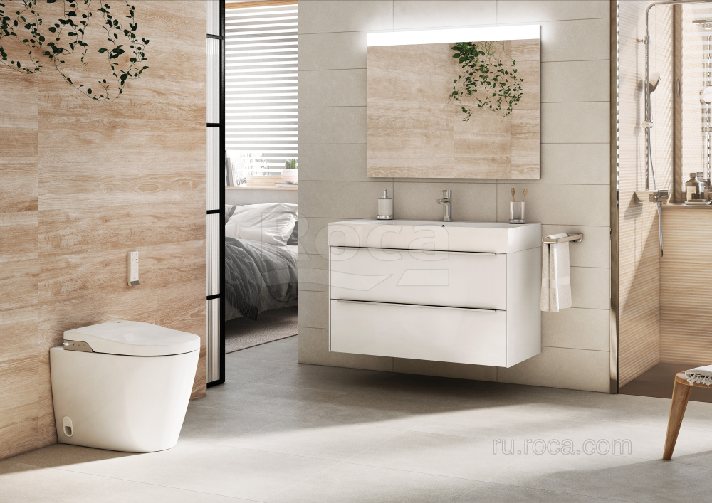 Электронный унитаз-биде Roca Inspira (803095001) белый