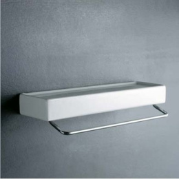 Фото Полка с держателем полотенца Globo Open Space (SA074)