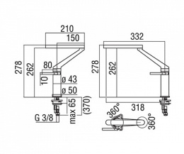 Фото NOBILI Zoom ZM00113/1CR Смеситель для кухни (хром)