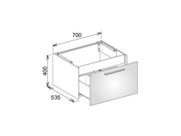 Фото Тумба Keuco Royal 60 32141210000, белый, глянцевый