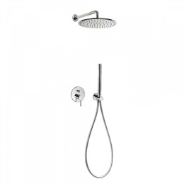 Фото Душевая система Tres Study (26298091) хром