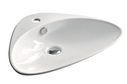 Раковина 60 см ArtCeram Plettro (PTL001 01 00) белый