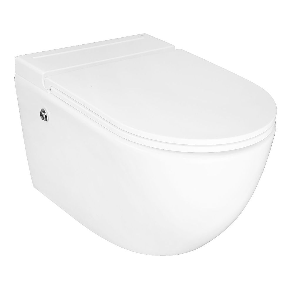 Унитаз импульсный Azario (AZ-102C) Белый