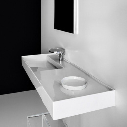 Раковина универсальная на 90 см Laufen Kartell by 8.1033.8.000.111.1