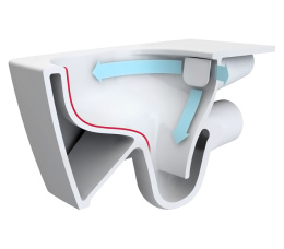 Напольный унитаз Vitra D-Light (5915B003-0075/5916B003-1253) белый