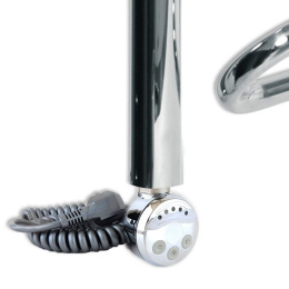 Фото Полотенцесушитель электрический Ника Curve ЛZ, левый тэн ЛЗ 100/50 лев