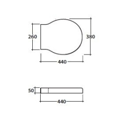 Сидение с крышкой для унитаза Globo Bowl+ (SB021)
