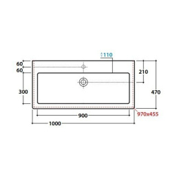 Раковина подвесная Globo Forty3 (FO100.BI) белый