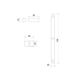 Зеркало на ремне Iddis Optima Home, белое, 60 см ( OPH60W0i98K)