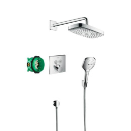 Душевая система скрытого монтажа с термостатом 27296000 Hansgrohe Raindance Select E ShowerSelect (х