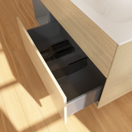Villeroy Boch Finion F060GKPC Тумба под раковину 1196х498 мм (anthracite matt/oak veneer)