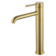 Смеситель для раковины высокий Wonzon&Woghand Stick (WW-88239017-BG) Золото