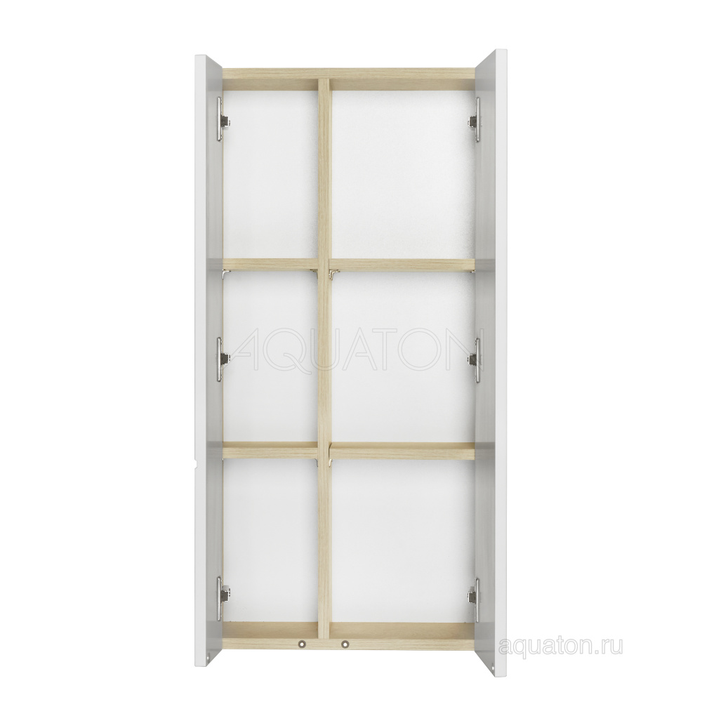Шкафчик Aquaton Мишель дуб эндгрейн, белый 1A243903MIX40