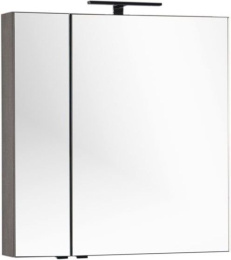 Фото Зеркало-шкаф Aquanet Эвора 80 дуб антик