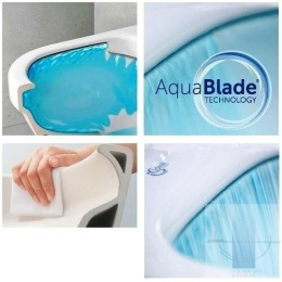 Напольный пристенный унитаз для монтажа с бачком Ideal Standard TONIC II AquaBlade® K316901
