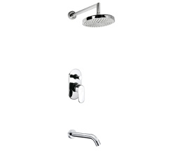 Душевая система встраиваемая WasserKRAFT A13020 хром