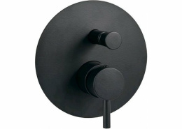 Душевая система Paffoni Light (KITLIG015NOKING) черный матовый