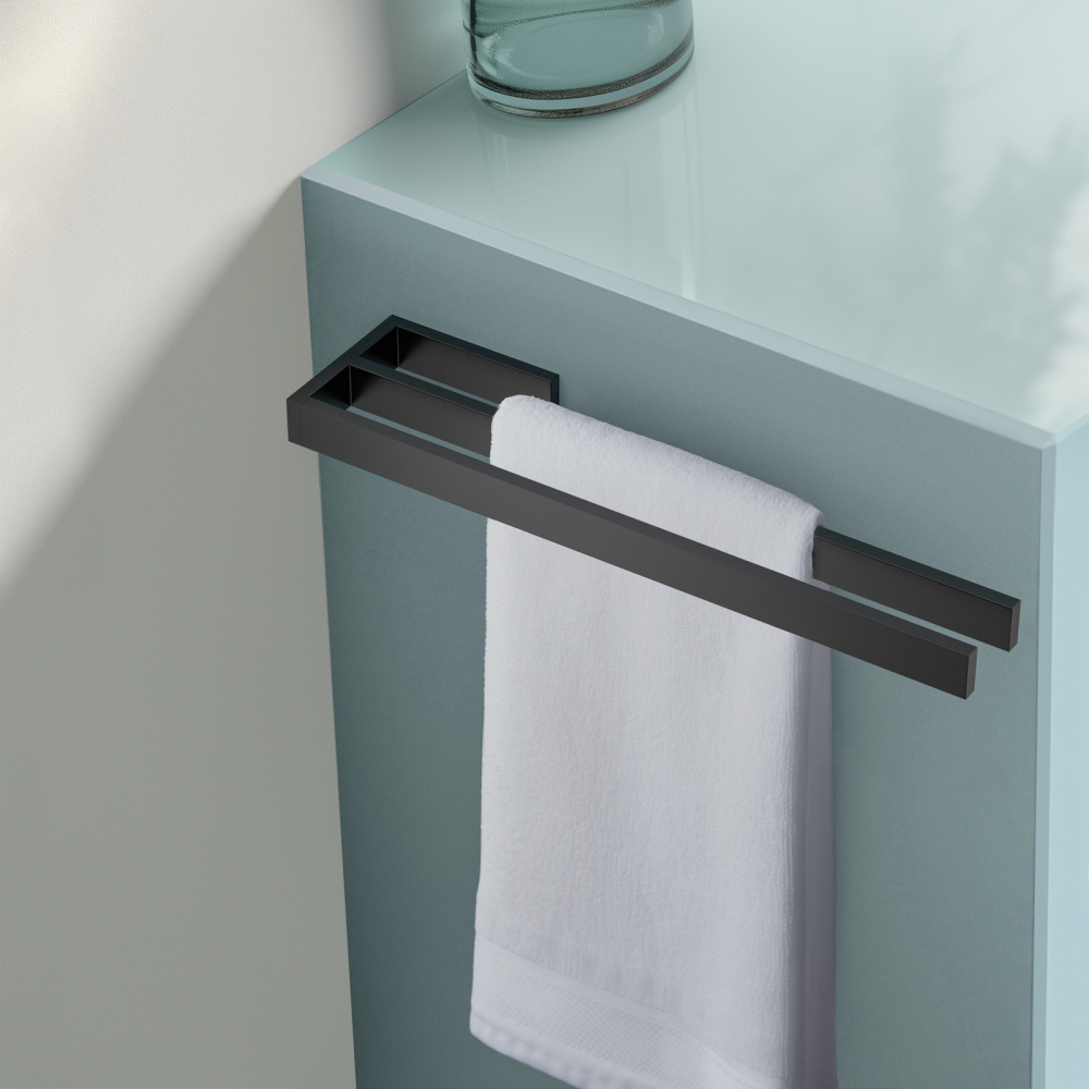 Фото Полотенцедержатель двойной Timo Petruma 15252/03 черный