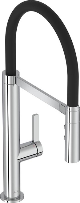 Фото Смеситель Jacob Delafon Raphael E23311-CP для кухонной мойки, с гибким изливом