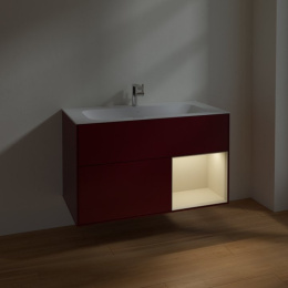 Villeroy Boch Finion F040HHHB Тумба под раковину 996х498 мм (sand matt/peony matt)