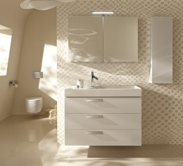 Фото Зеркальный шкаф Jacob Delafon Rythmik 60 см, EB795D-R3 цвет малиновый