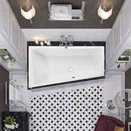 Акриловая ванна 160x90 Vagnerplast (VPBA169CAV3LX-04), асимметричная