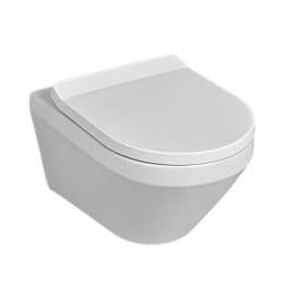 Фото Унитаз подвесной Villeroy & Boch Architectura 4616CB01 TwistFlush, с открытым смывным краем