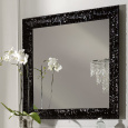 KERASAN Retro Зеркало 100x100, цвет черный