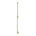 Полотенцесушитель Margaroli Arcobaleno 616/X/L Switch Brushed Gold BG электрический 167,8 см, золото